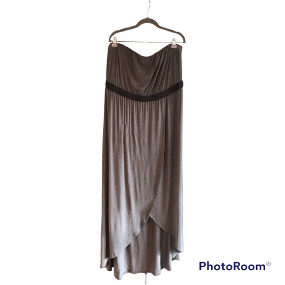 Lane Bryant Strapless Maxi Dress, Sz 18 - Picture 4 of 12